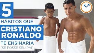 🔵 5 HÁBITOS QUE CRISTIANO RONALDO TE ENSINARIA SE FOSSE SEU PAI  Saúde na Rotina [upl. by Asilav]