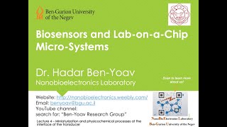 Unit 4  Miniaturization and Physicochemical Processes at the Interface of the Transducer [upl. by Ennaeus]