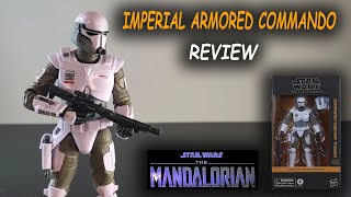 Imperial Armored Commando Star Wars Black Series  REVIEW [upl. by Dray756]