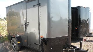 New 2017 Cargo Craft Elite V 6x12 Enclosed Trailer  Colorado Trailers Inc [upl. by Orazio26]