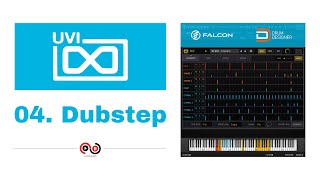 UVi Falcon Drum Designer  04 Dubstep Presets [upl. by Nelad]