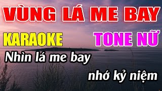 Vùng Lá Me Bay Karaoke Tone Nữ Karaoke Đức Duy  Beat 2024 [upl. by Humbert143]