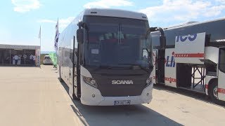 Scania Touring Euro6 Bus 2015 Exterior and Interior [upl. by Ykcin597]