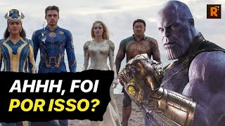 TRAILER FINAL DE ETERNOS EXPLICA SOBRE AUSÊNCIA CONTRA THANOS [upl. by Okir]