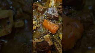 My Curry Goat Is Finish With Carrots and Potatoes So Delicious [upl. by Burt]