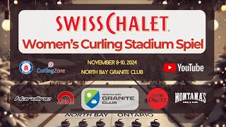 Shelley Hardy vs Krysta Burns  Draw 5  Swiss Chalet Womens Curling Stadium Spiel 1 [upl. by Ynnod]