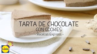 Tarta de Chocolate con Cookies  Recetas Express [upl. by Akimad]