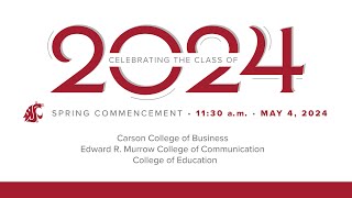 Spring 2024 1130 am Commencement [upl. by Laforge72]