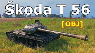 World of Tanks Škoda T 56  4 Kills 86K Damage [upl. by Tongue819]