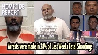 300 Fatal Shootings Last Week  96 Arrests Made  Heres Some of Them [upl. by Delorenzo731]