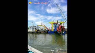 Dredging engineering vessel cutter suction dredger [upl. by Dib]