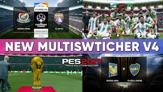 PES 2017 SiderX V4 Multiswitcher Sider 2024 Plus Fix Exhibition [upl. by Gunas]