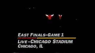 Bulls intros vs Cleveland Cavaliers  Game 1  05191992 [upl. by Phira17]