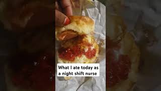 What I ate today as a night shift nurse weightloss food mealprep whatiatetoday [upl. by Isaacson]