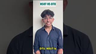 nsut vs dtu 🤯😱👀 Student Insights lightscameracampus shorts [upl. by Litnahc991]