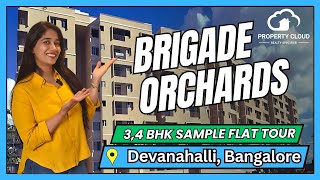 Luxury Living at Brigade Orchards Devanahalli Banglore 123 BHK Apartments starting at ₹ 47 Lac [upl. by Airetnahs]