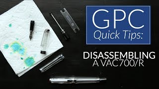 Disassembling a Vac700R  GPC Quick Tips [upl. by Klayman]