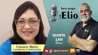 POD  BATEPAPO COM ELIO 031  FABIANY MELLO [upl. by Lrat]