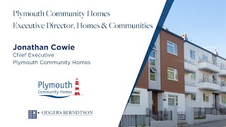 Jonathan Cowie Chief Executive of Plymouth Community Homes discusses new Executive Director role [upl. by Acirtap888]