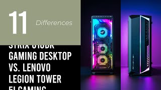 ASUS ROG Strix G10DK Gaming Desktop Vs Lenovo Legion Tower 5i Gaming Desktop [upl. by Eeresed]