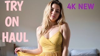 sheer try on  transparent try on  lingerie try on haul [upl. by Julita]