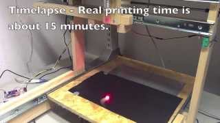 DIY laser cutter  Whale shark timelapse [upl. by Eusassilem]