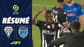 ANGERS SCO  ESTAC TROYES 2  1  Résumé  SCO  ESTAC  20222023 [upl. by Leisam]