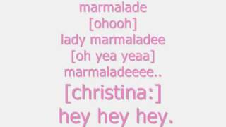 lady marmalade lyrics [upl. by Millham]