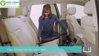 Joie i Level iSize Car Seat Group 0 How to install [upl. by Grosberg]