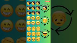 Find Odd Emoji out emojichallenge youtubeshorts findthedifference games viralshorts [upl. by Schulein]