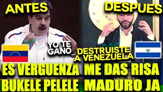 NAYIB BUKELE EXPLOTA CON FRAUDE DE NICOLÁS MADURO  TU ERES UN PELELE DESTRUISTE VENEZUELA [upl. by Pippy]