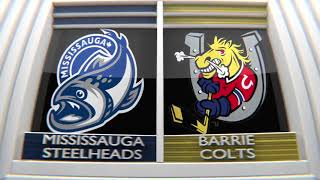 Barrie Colts vs Mississauga Steelheads  Feb 24th 2024 [upl. by Sheppard]