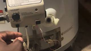 How to reignite a Whirlpool water heater’s HONEYWELL controller [upl. by Enid]