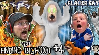 FINDING BIGFOOT GAME The Yeti vs FGTEEV Glacier Bay Map New Update w Bendy amp Granny Items [upl. by Anaitat]