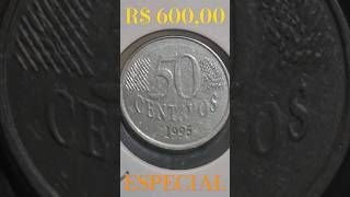 💫 50 centavos 1995 valiosa e rara mula quem tem se deu bem [upl. by Flavian]