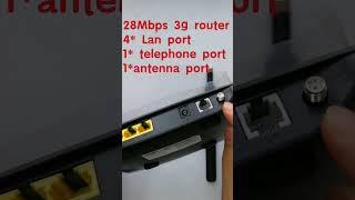 Huawei B68A 3g router with antenna huawei [upl. by Atilrahc]