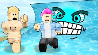 DONT BE CRUSHED BY A SPEEDING TSUNAMI Roblox With Friends [upl. by Temple]