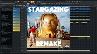 STARGAZING  Travis Scott  Remake On FL Studio 99 🔥 [upl. by Young]