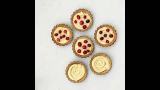 Cranberry Frangipane Tarts With Pastry with Jenn  CampH Sugar [upl. by Adriene]