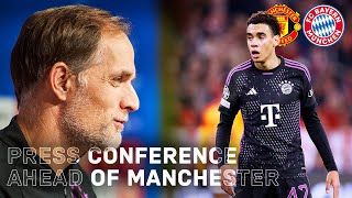 Press conference with Tuchel amp Musiala ahead of ManUnited vs FC Bayern  UCL  🇬🇧 [upl. by Ginger]