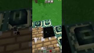 Breaking Minecraft using END PORTAL FRAME 😱😱 [upl. by Ynohtn87]