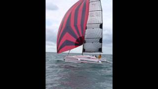 Trimaran Racing Dragonfly Poole [upl. by Zurek]