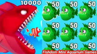 Fishdom mobile games Fishdom aquarium Save The Fish Mini games  Android Game  p795 [upl. by Namaj]