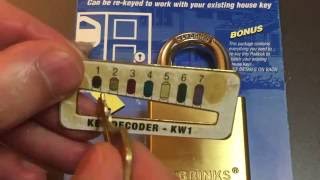 280 Brinks House Key Padlock Picked and Gutted [upl. by Raeann]