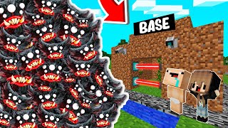 RETO DE LA BASE VS 1000000 KILLY WILLY 😰😱 BASE BEBE NOOB VS Project Playtime en MINECRAFT [upl. by Alger]