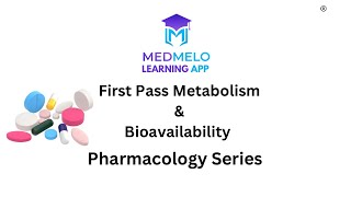 First Pass Metabolism and Bioavailability  Pharmacology Series  Medmelo Learning [upl. by Kruse23]