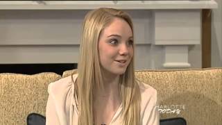 Danielle Bradbery Interview  TV News WCNC Charlotte [upl. by Ahcsat798]