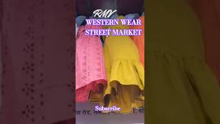 WESTERN WEAR STREET MARKET BANDRA MUMBAI youtube fashion vlog mumbai shopping [upl. by Bess676]