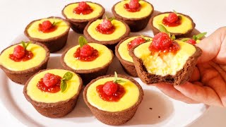 Cheesecake Tartlets Dessert Tart [upl. by Perni]