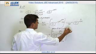 IITJEE Advanced 2015 Video Solution by ALLEN – Chemistry Paper2 Q No 2627 Paper Code6 [upl. by Ticknor]